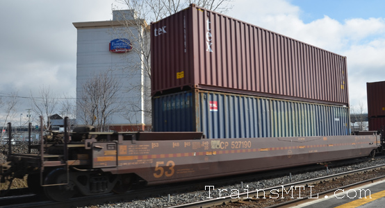 Car/wagon CP527190 left side / coté gauche